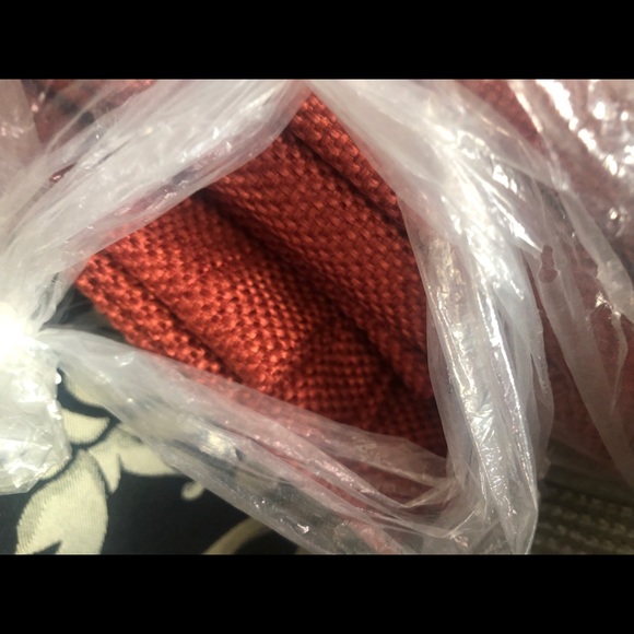 2 Gorgeous rust colored curtain panels. - Picture 3 of 4